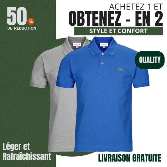 [PAYEZ 1 OBTENEZ 2] Kit 2 Polos LCT Essential